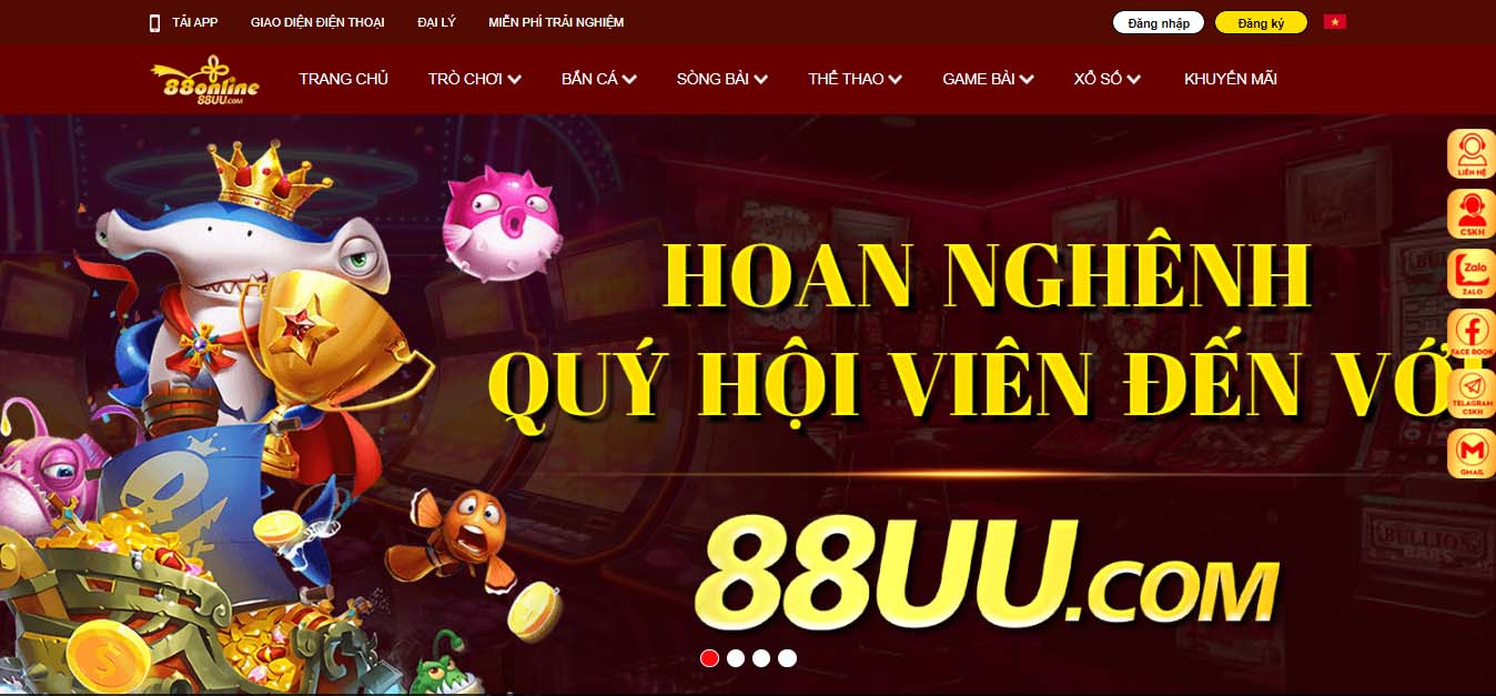 88Online - Nhà cái casino cá cược hàng đầu hiện nay - Ảnh 1