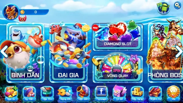 San Rong Vang, cổng game bắn cá 3D kiếm tiền thả ga - Ảnh 3