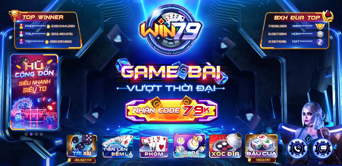 Win79 - Game bài Casino trực tuyến danh tiếng đẳng cấp thời đại - Ảnh 1